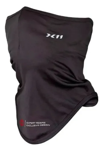 GOLA/BANDANA NECKTUBE ANATÔMICO X11 PROTEÇÃO UV50+ PRETO