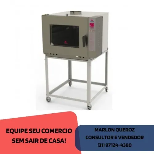 Forno Turbo 5 Esteiras Progas Novo