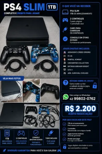 Playstation 4 Slim 1TB