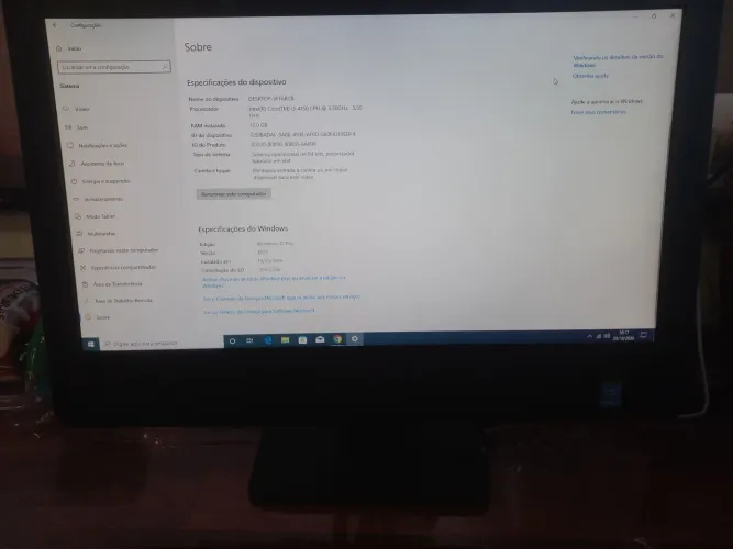 Computador Dell all inn one 12gb