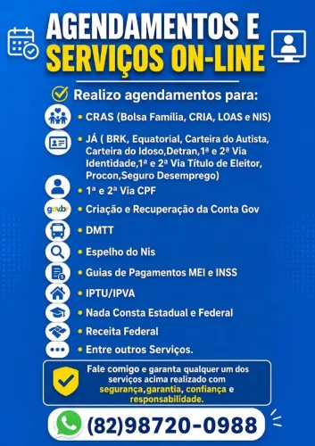 SERVIÇOS ON-LINE
