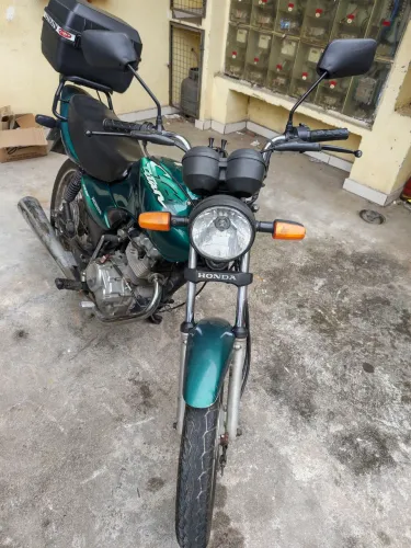 CG 125 KS moto de procedência.