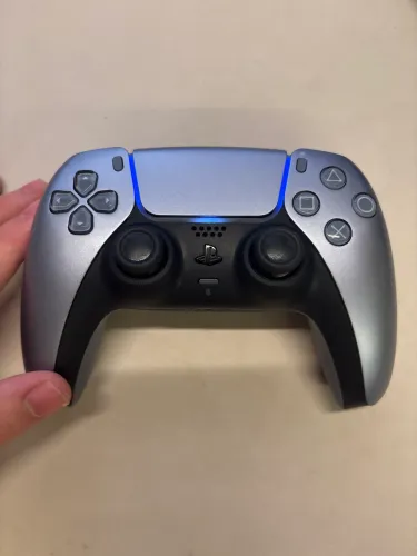 Controle PS5 Prata - Ótima Condição
