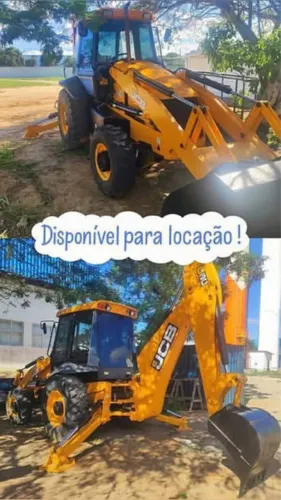 Locação de Retro Escavadeira
