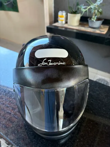 Capacete San Marino Edição Limitada Fittipaldi