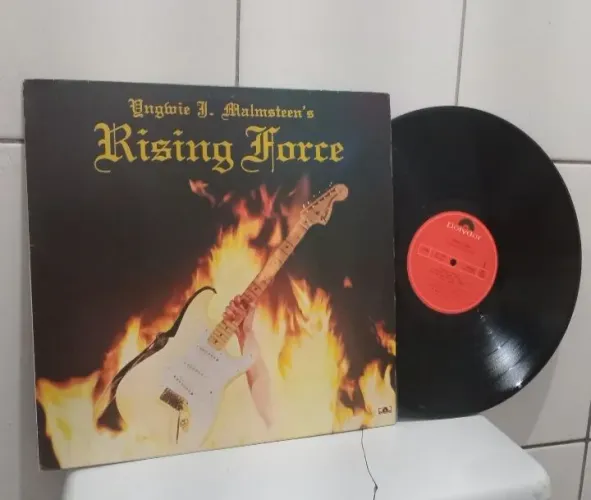 Lp Ingwie Malmsteen Rising Force 1985 Leia Descrição
