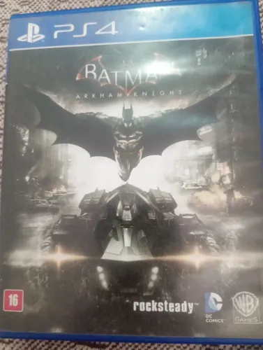 Cd de jogo do PS4 do BATMAN