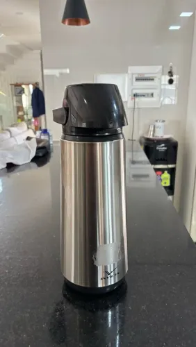 Garrafa Térmica Invicta Inox de Pressão - 3 Unidades Disponíveis