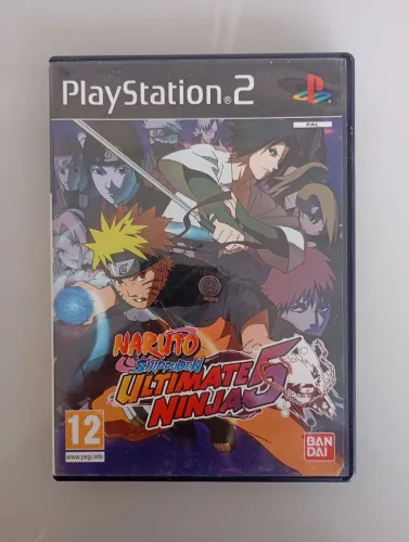 Naruto Shippuden: Ultimate Ninja 5 - Jogo Original PS2.