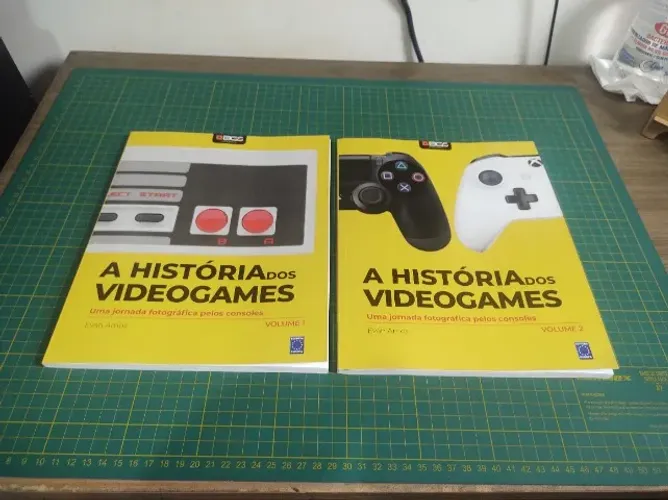 Revistas A Hostóris dos Videogames - Volumes 01 e 02