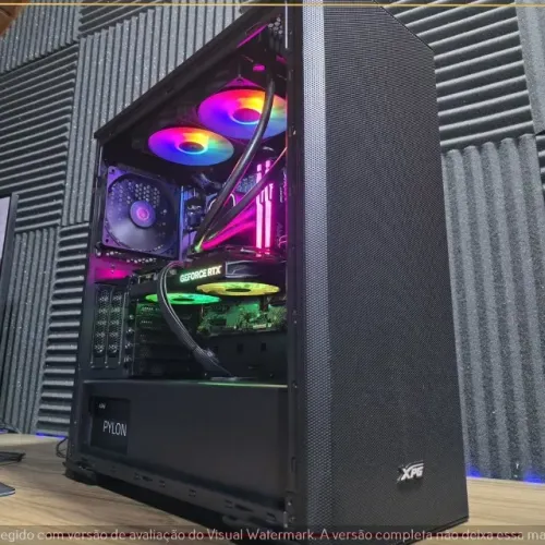 PC Gamer Intel i5 14400F RTX 4060 Ti 8GB 32GB DDR5 5200 SSD NVMe 1TB B760M DS3H
