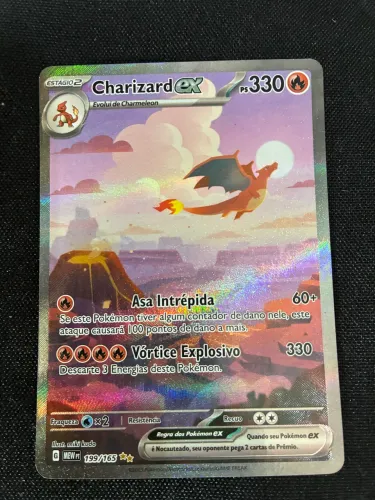 Carta Charizard EX SAR 151 MP