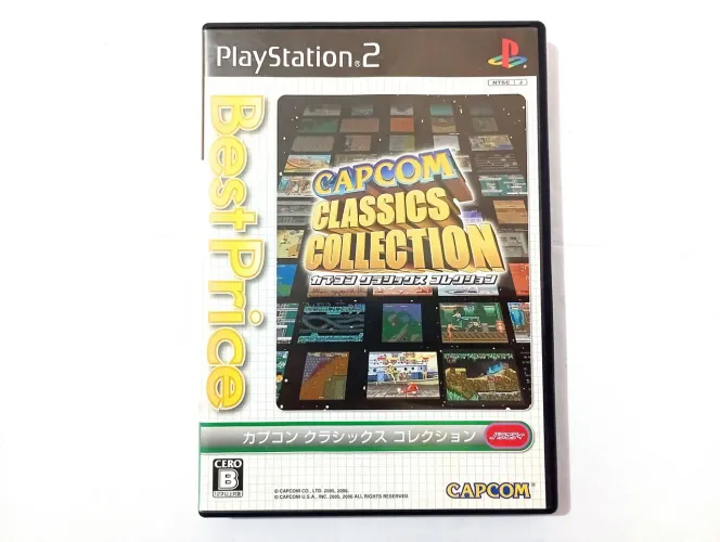 Jogo Capcom Classics Collection Playstation 2 Original Ps2