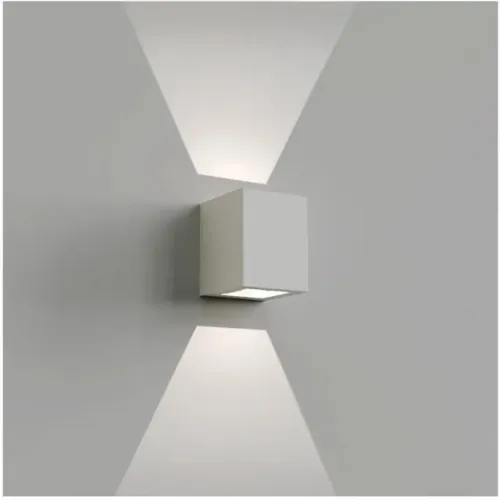 Luminária de parede Arandela IP54 Alumínio Led 6w 2700k BL8101 AV-BF Bella Luce