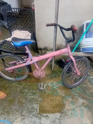Bicicleta rosa