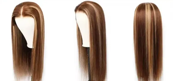 PERUCA LACE FRONT CABELO 100% HUMANO 60 cm