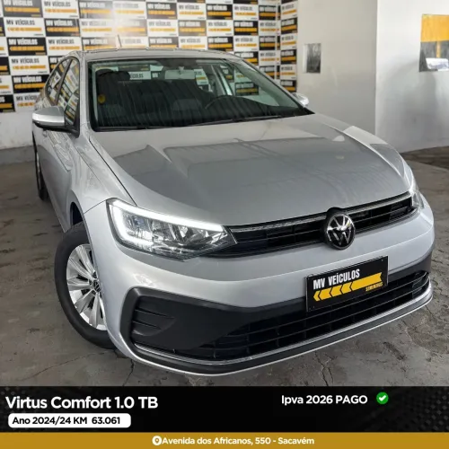 Volkswagen Virtus Comfort. 200 TSI 1.0 Flex 12V AUT 2024