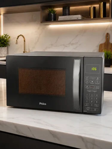 Micro-ondas Philco 26L Espelhado | Recém-Revisado | Funcionando 100%