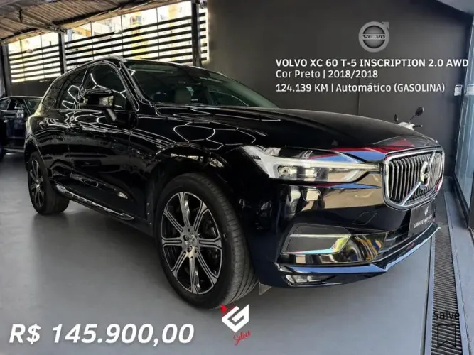 Volvo XC 60 T-5 Inscription 2.0 AWD 5P 2018