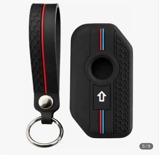 Capa + chaveiro para chave moto bmw canivete
