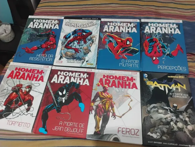 HQs Capa Dura (Homem-Aranha Salvat / Batman / Marvel Saga) - LEIA A DESCRIÇÃO