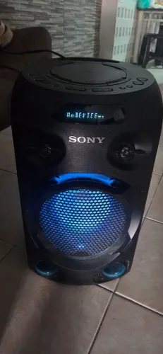 Caixa som sony