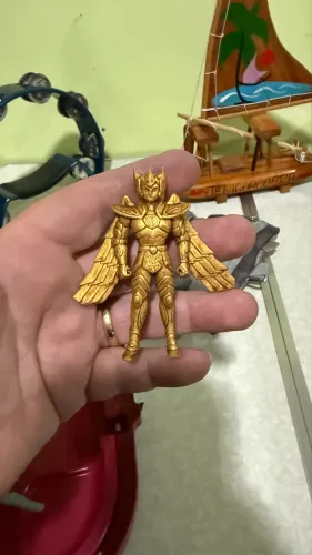 miniatura do Aiolos de Sagitário da cavaleiros Do Zodiaco da Grow