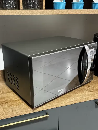 Micro-Ondas Ideal Panasonic ST55 Dupla Refeição 27 L Espelhado