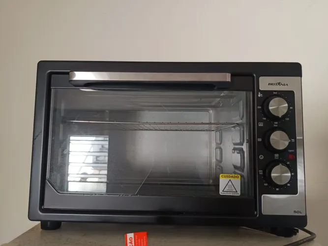 Forno Elétrico Britânia 50L - Funcionando