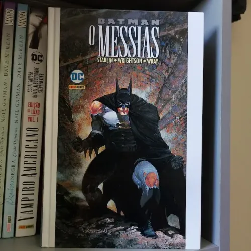 HQ Batman O Messias Capa Dura - Jim Starlin e Bernie Wrightson - Panini