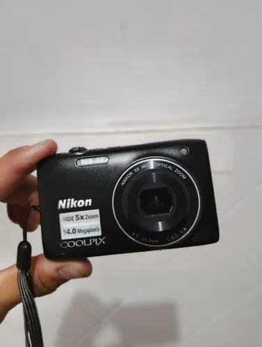 Camera Nikon coolpix S3100 14Mp funcionando perfeitamente