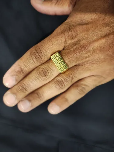 Vendo Anel da Conciliação em ouro 18k