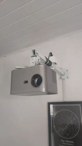 Projetor hy350 smart android com suporte