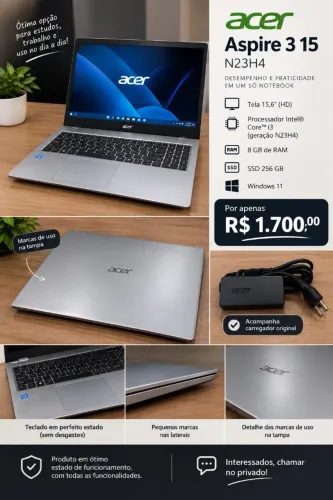 NOTEBOOK ACER ASPIRE 3 15