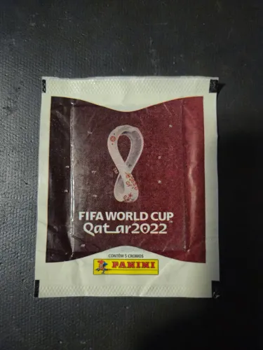 Envelope de Figurinhas Lacrado Copa do Mundo 2022 Original Panini