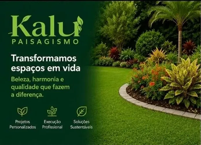 Paisagismo Profissional | Plantio de Grama, Poda e Jardim Completo