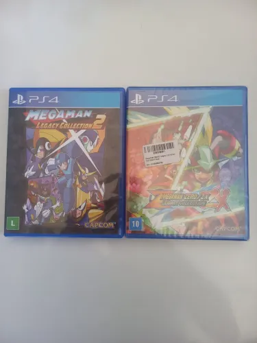 MEGA MAN LEGACY COLECTION 2 + MEGA MAN ZERO /  ZX LEGACY COLECTION COMBO 2 JOGOS PS4 MIDIA