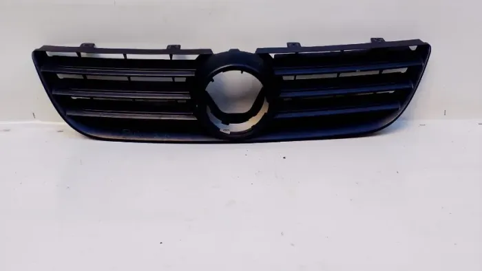 Grade Dianteira Radiador Vw Polo 2007 A 2012 Preto Fosco