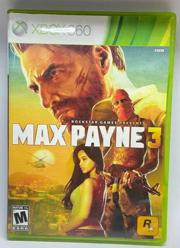Jogo para XBOX 360 Max Payne Original 3 DV0098*