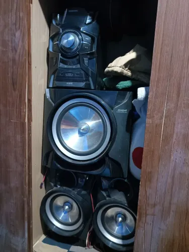 Caixa de Som mini system Samsung,Giga Sound Blast.