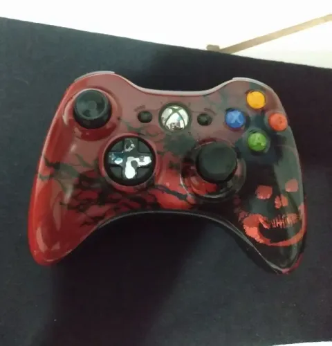 CONTROLE XBOX 360 ORIGINAL EDIÇÃO GEARS OF WAR