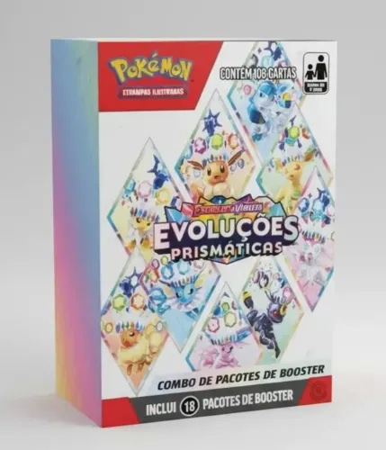 2 mini bb de evoluções prismáticas novas/lacradas