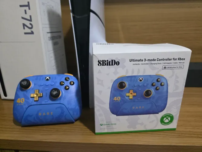 Vendo controle sem fio 8 BitDo ultmate 3.