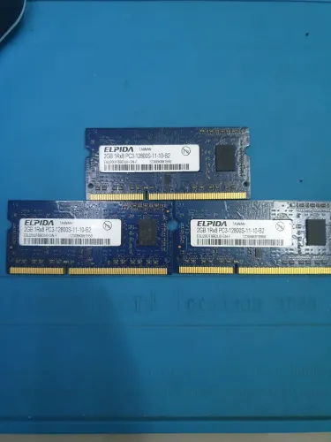 3 memórias ddr3 elpida 2gb 