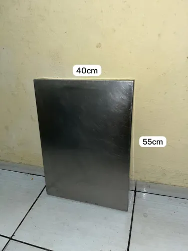BANCADA DE INOX - 40cm X 55cm