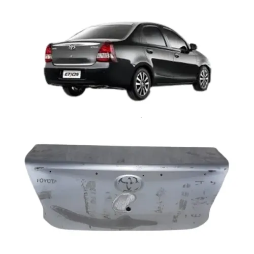 tampa traseira etios sedan 2012 2013 2014 2015 2016 c/ furo