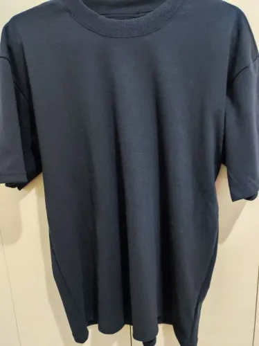 Camiseta suedine masculina oversize 100% algodão