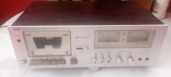 Tape CCE CD-4000- todas as funções ok