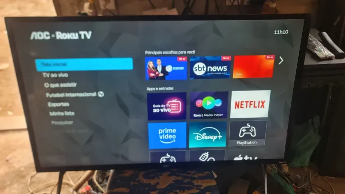 Tv 43 smart moderna e grande