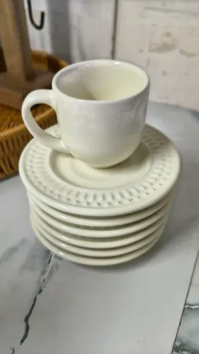 Xícara de café bege - porto Brasil (coleção lá távola)